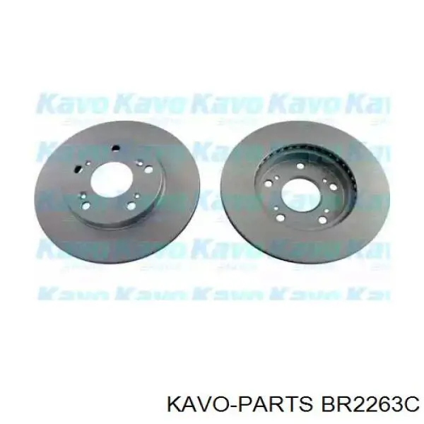 Передние тормозные диски BR2263C Kavo Parts