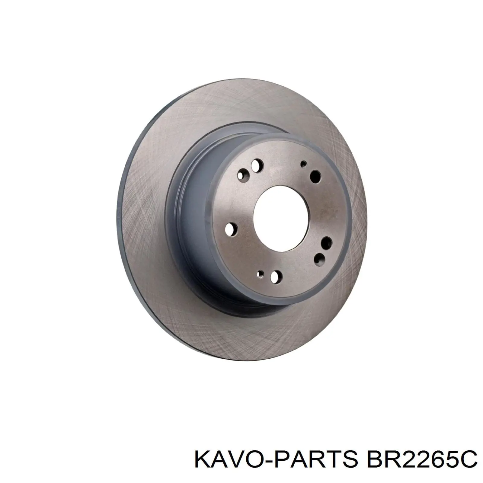 Disco de freno trasero BR2265C Kavo Parts