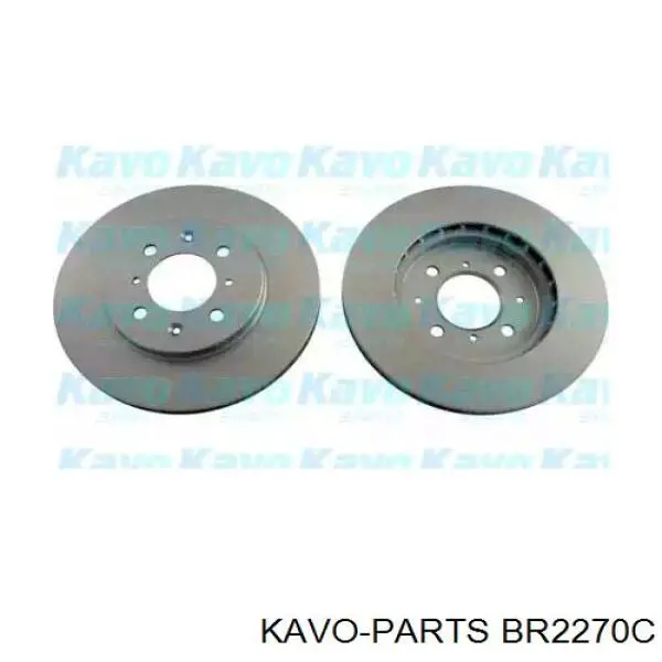 Передние тормозные диски BR2270C Kavo Parts