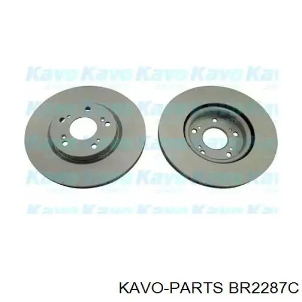 BR-2287-C Kavo Parts передние тормозные диски