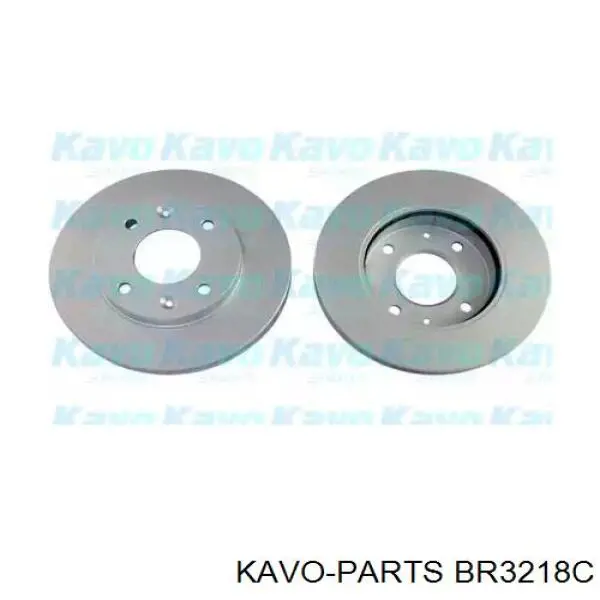 Передние тормозные диски BR3218C Kavo Parts