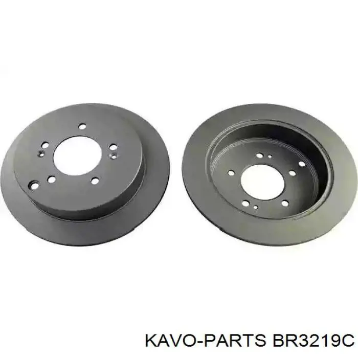 BR-3219-C Kavo Parts disco do freio traseiro