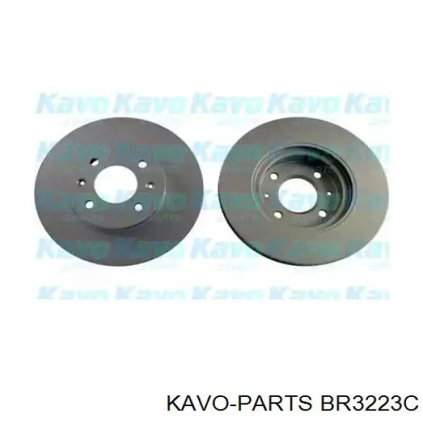 Передние тормозные диски BR3223C Kavo Parts