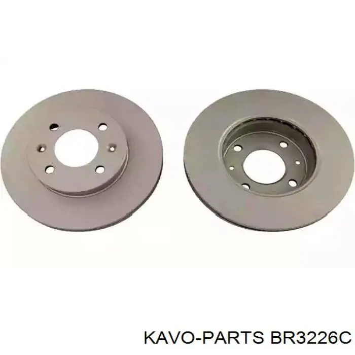 Передние тормозные диски BR3226C Kavo Parts