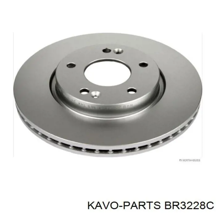 Тормоз дисковый передний Kavo Parts BR3228C цена, от 35.26 USD