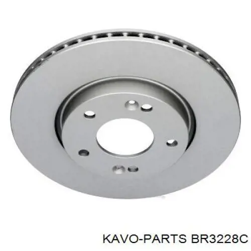 Диск тормозной передний Kavo Parts BR3228C