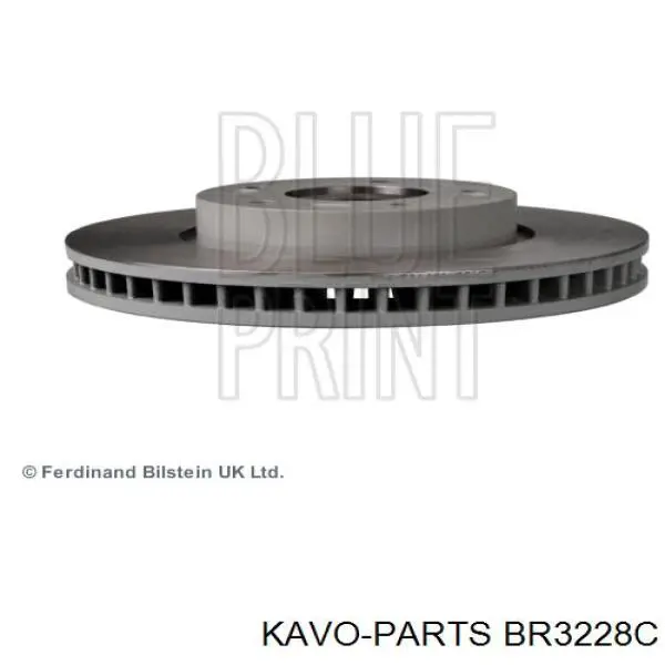 Передние тормозные диски BR3228C Kavo Parts