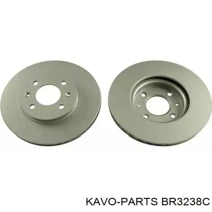 BR-3238-C Kavo Parts disco do freio dianteiro