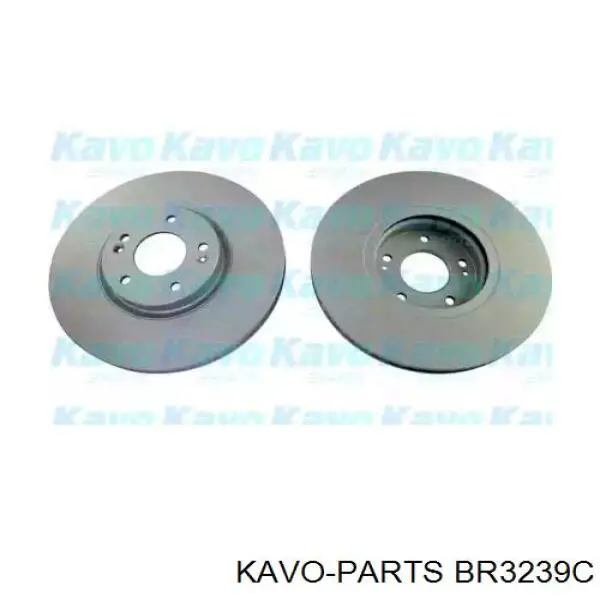 Передние тормозные диски BR3239C Kavo Parts