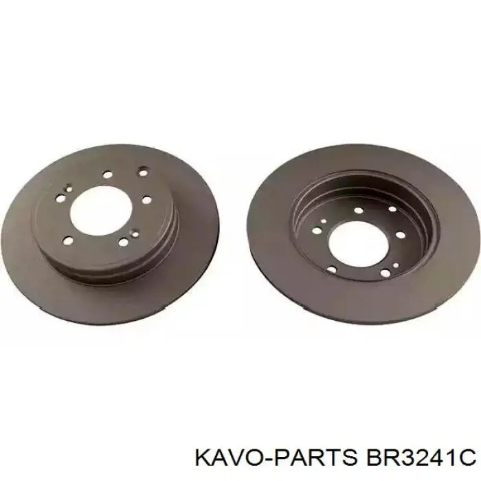 BR-3241-C Kavo Parts disco do freio traseiro