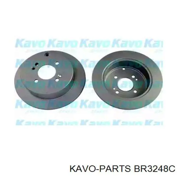 BR3248C Kavo Parts disco do freio traseiro