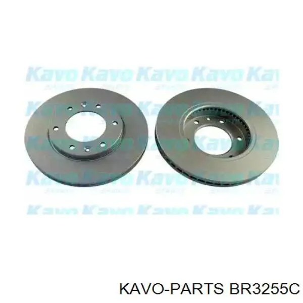 Передние тормозные диски BR3255C Kavo Parts