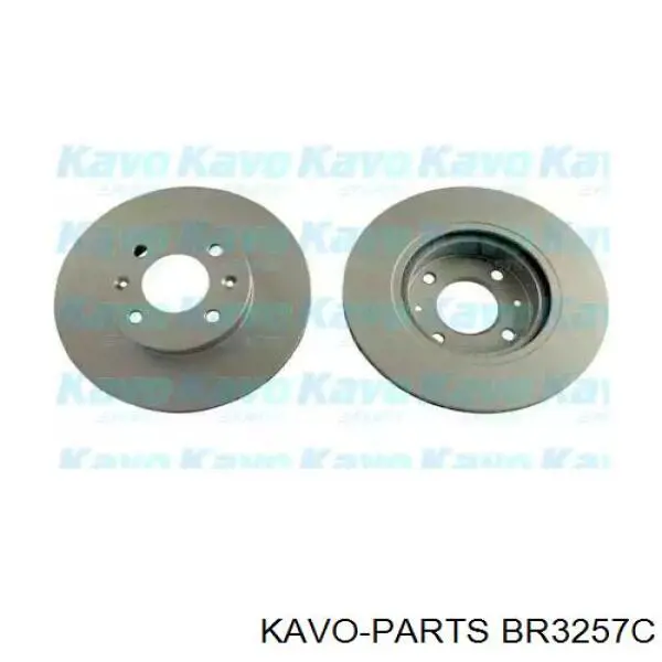 Передние тормозные диски BR3257C Kavo Parts