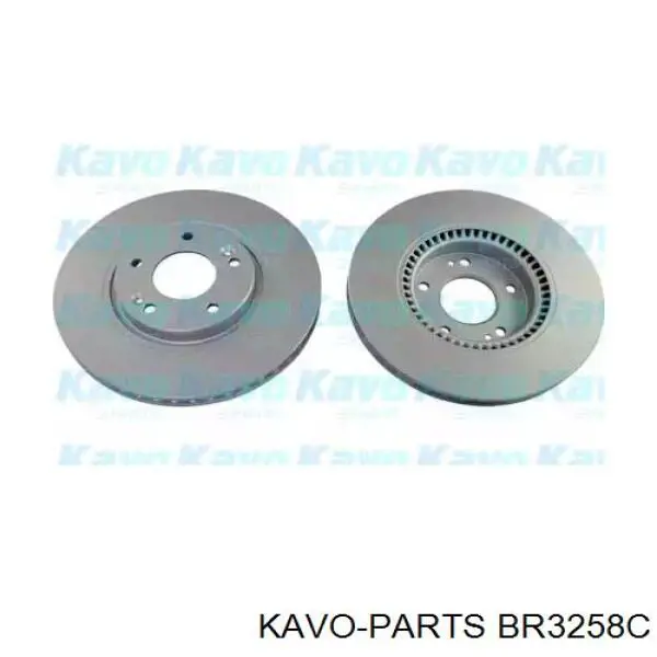 Тормоз дисковый передний Kavo Parts BR3258C цена, от 56.86 USD