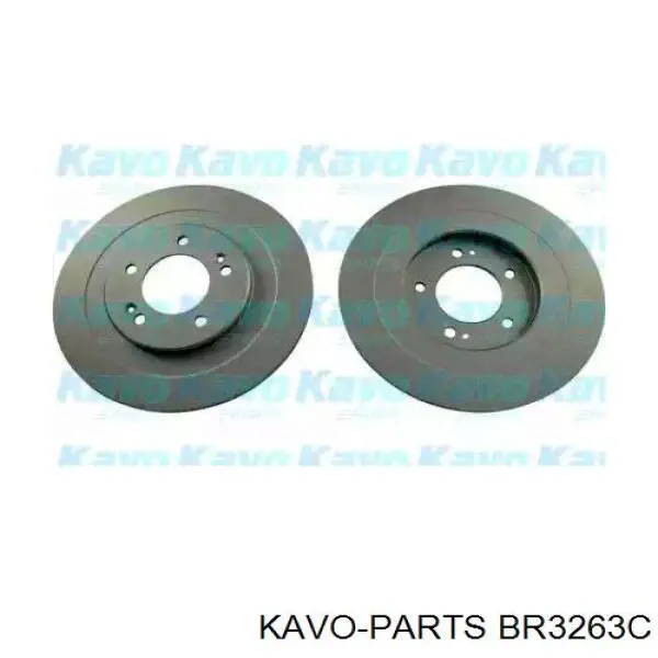 BR-3263-C Kavo Parts диск тормозной задний