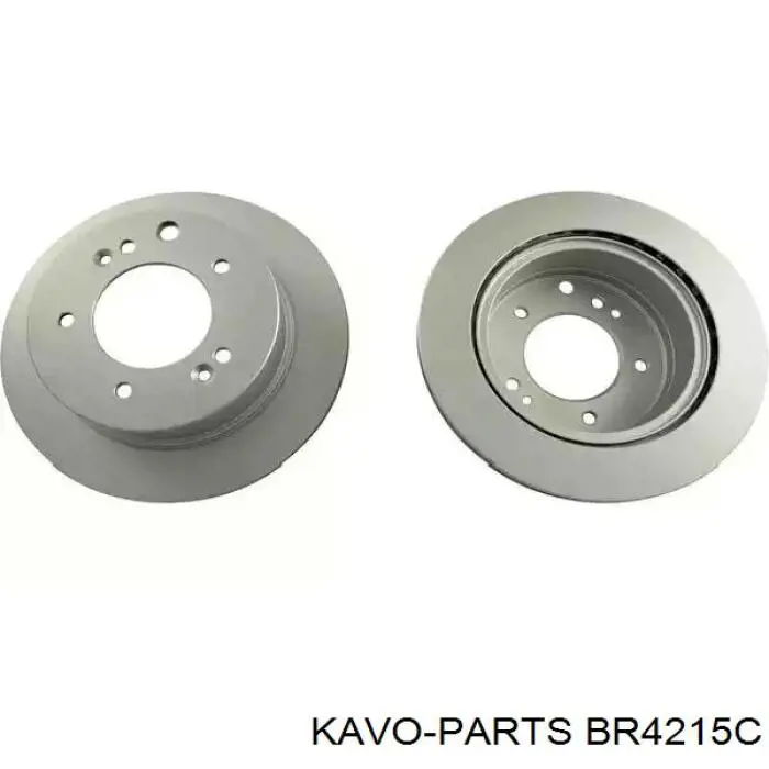 Тормозные диски BR4215C Kavo Parts