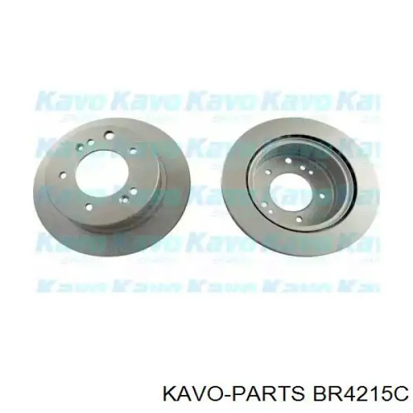 Задний тормозной диск Kavo Parts BR4215C цена, от 48.29 USD