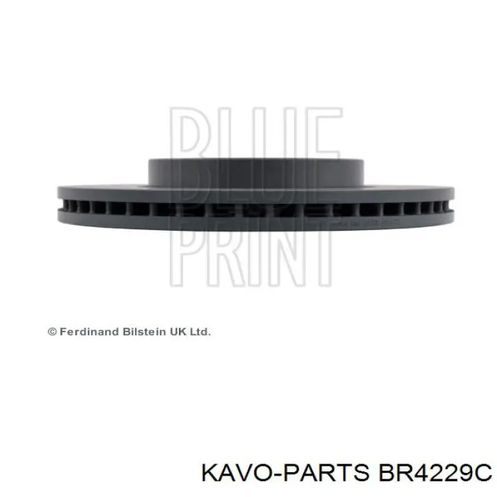Тормоз дисковый передний Kavo Parts BR4229C цена, от 39.80 USD