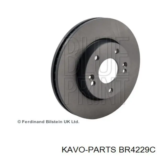 BR4229C Kavo Parts Диск тормозной передний