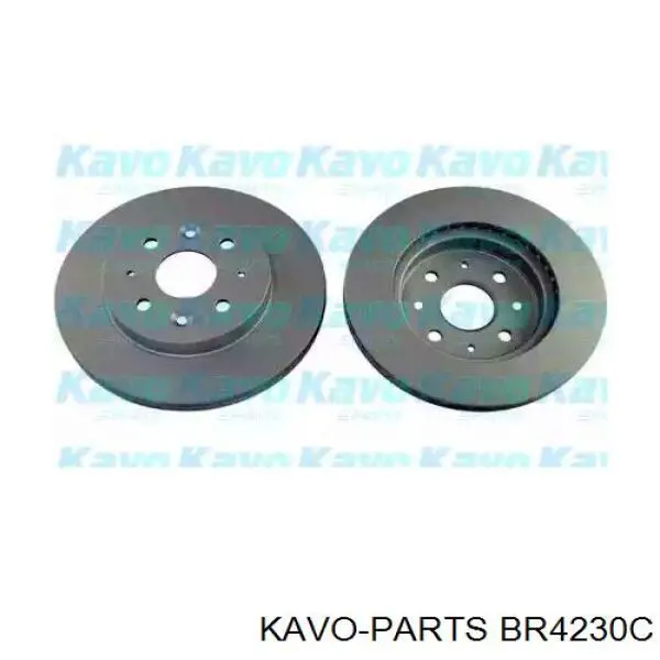 Передние тормозные диски BR4230C Kavo Parts