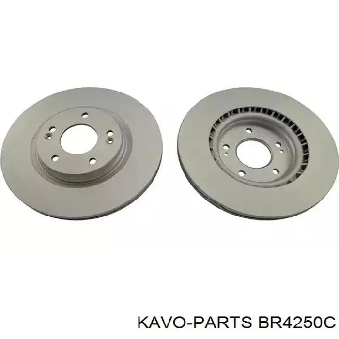 Передние тормозные диски BR4250C Kavo Parts