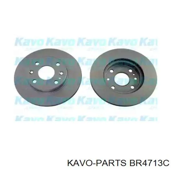 Передние тормозные диски BR4713C Kavo Parts