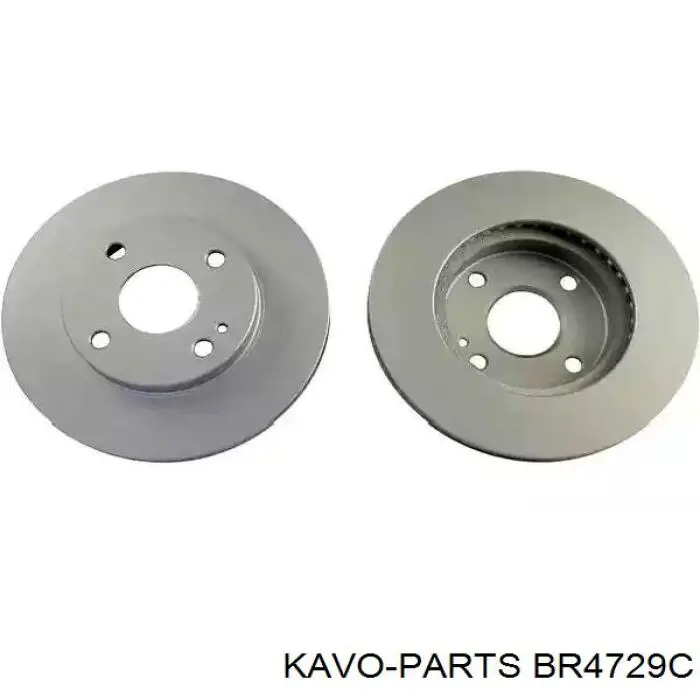 BR-4729-C Kavo Parts disco do freio dianteiro