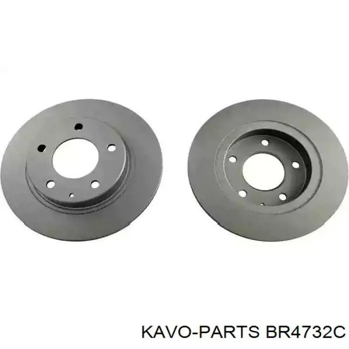 BR-4732-C Kavo Parts диск тормозной задний