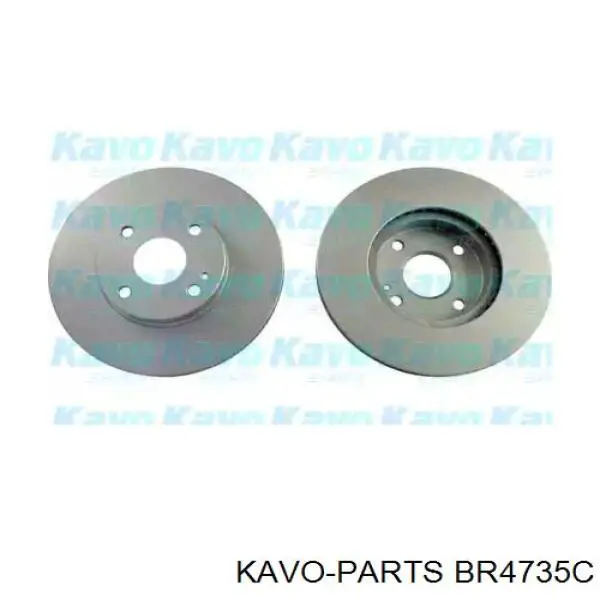 Передние тормозные диски BR4735C Kavo Parts