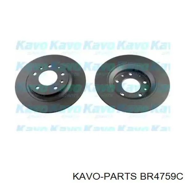 Тормозные диски BR4759C Kavo Parts