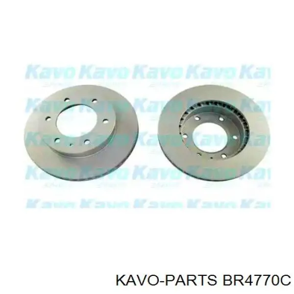 Передние тормозные диски BR4770C Kavo Parts