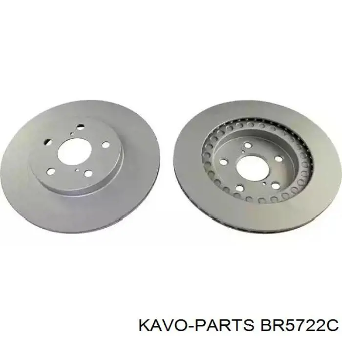 Купить BR5722C Kavo Parts Ротор тормозной
