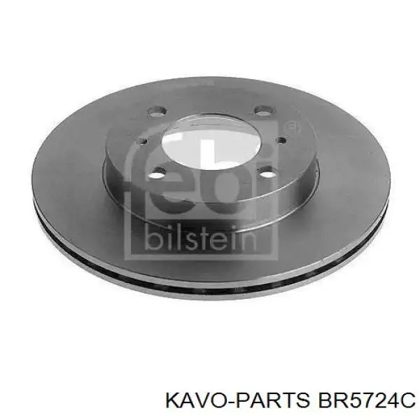 BR5724C Kavo Parts Диск тормозной передний