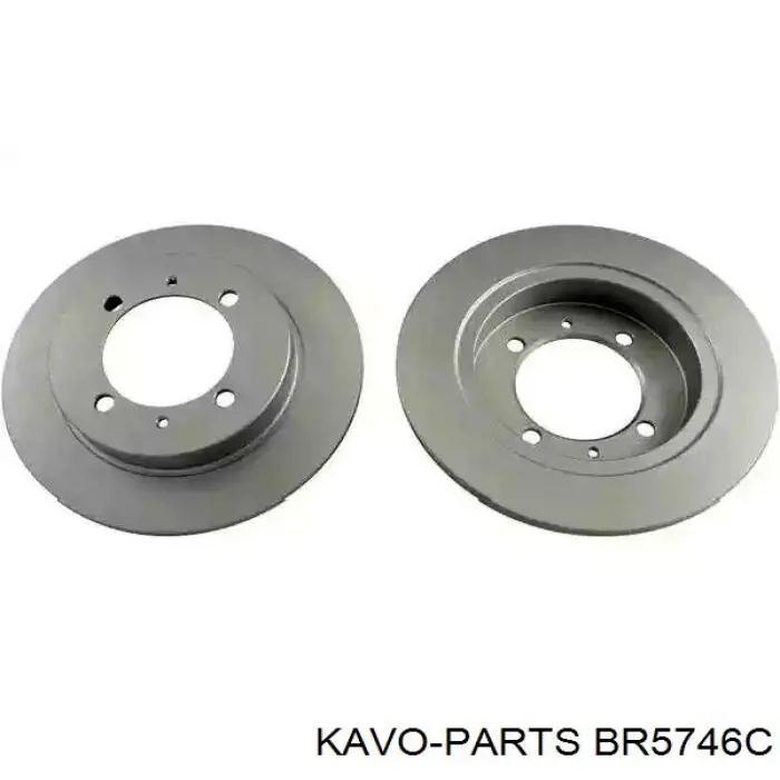 Тормозные диски BR5746C Kavo Parts