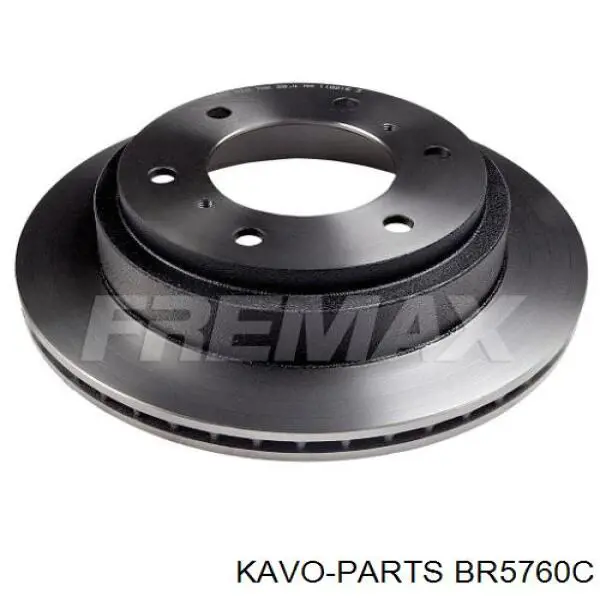 Купить BR5760C Kavo Parts Диск тормозной задний