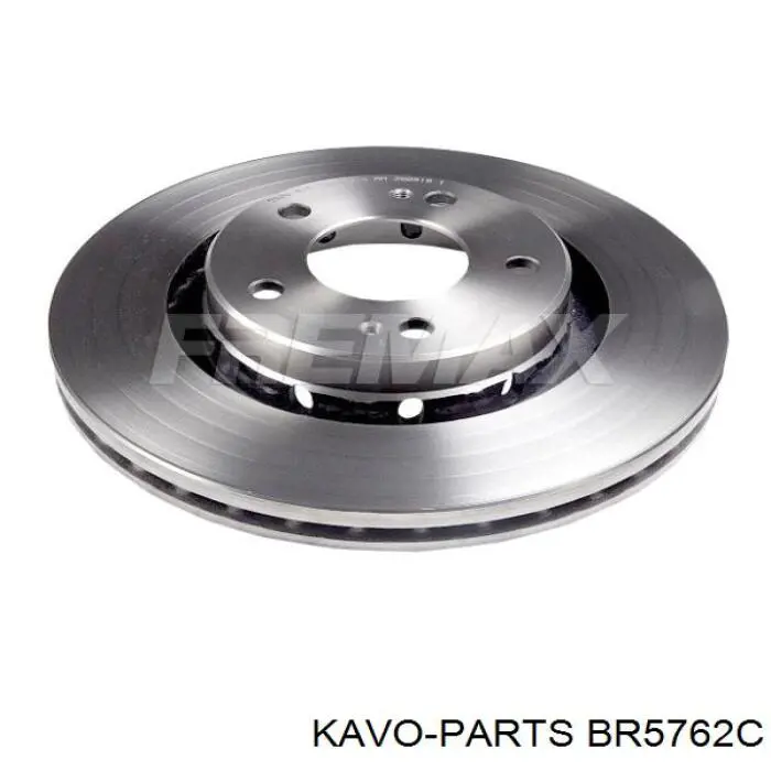 Передние тормозные диски BR5762C Kavo Parts