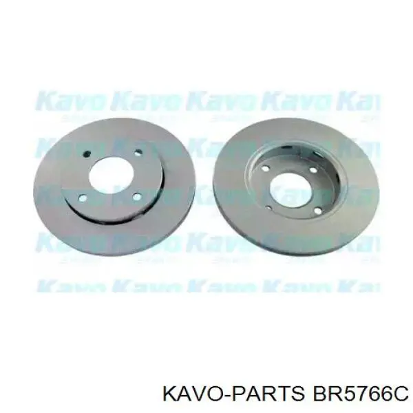 Передние тормозные диски BR5766C Kavo Parts