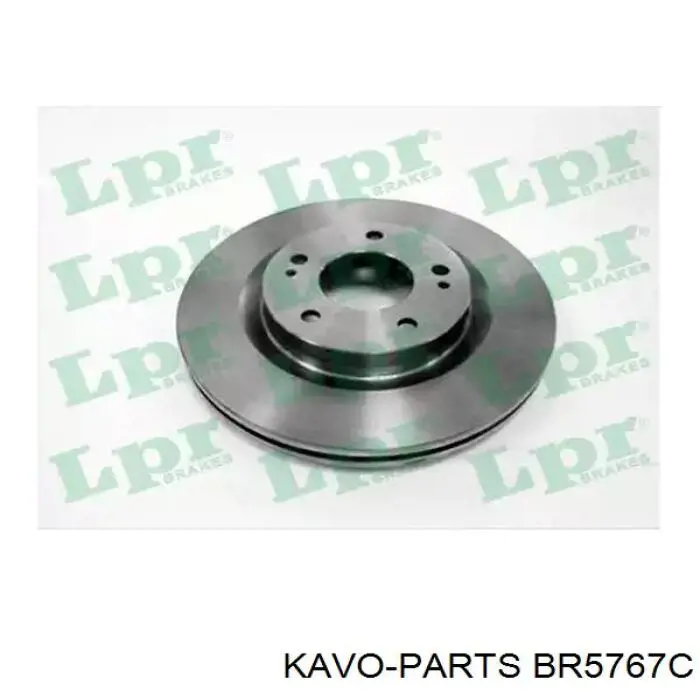 BR5767C Kavo Parts Диск тормозной передний