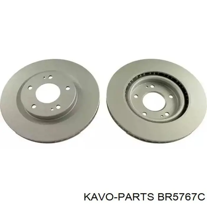 Диск тормозной передний Kavo Parts BR5767C