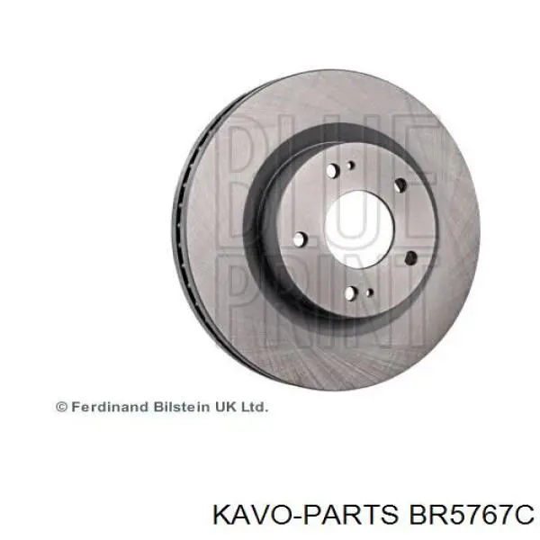 Тормоз дисковый передний Kavo Parts BR5767C цена, от 37.54 USD