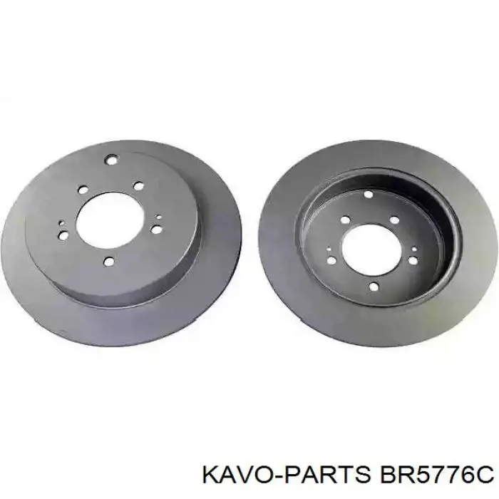 Тормозные диски BR5776C Kavo Parts