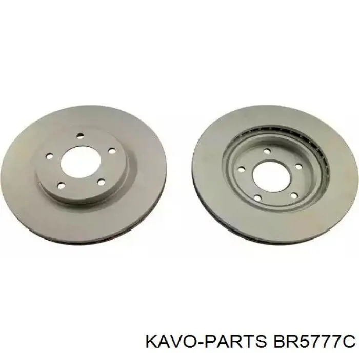 BR-5777-C Kavo Parts диск тормозной передний