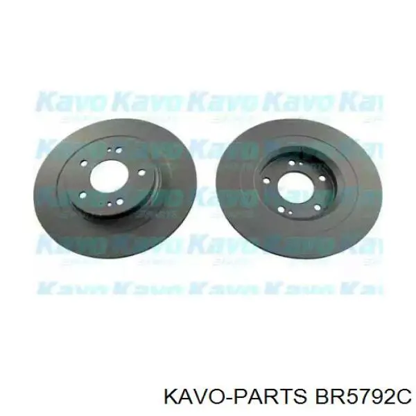 Тормозные диски BR5792C Kavo Parts