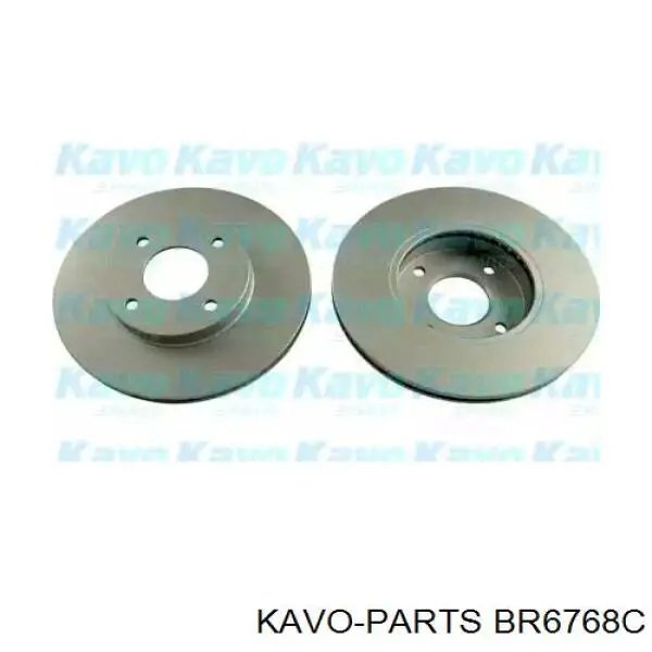 BR-6768-C Kavo Parts передние тормозные диски