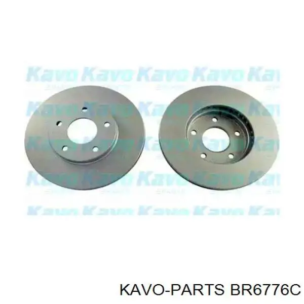Тормоз дисковый передний Kavo Parts BR6776C цена, от 39.22 USD