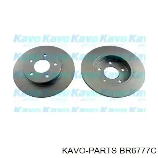 BR-6777-C Kavo Parts диск тормозной задний