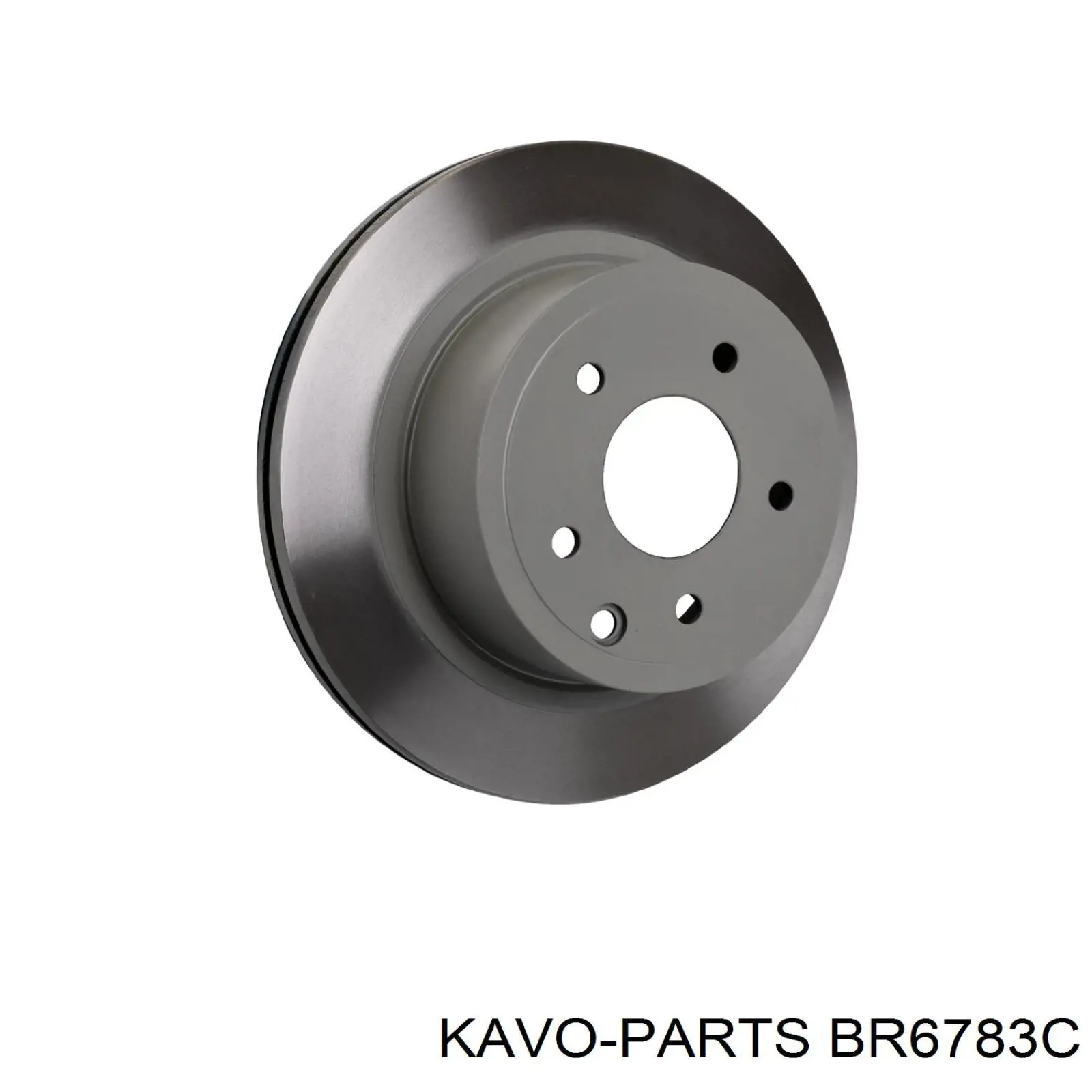 Задний тормозной диск Kavo Parts BR6783C цена, от 31.88 USD