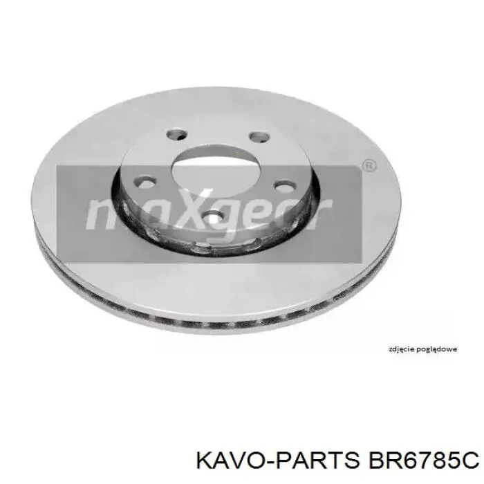 Купить BR6785C Kavo Parts Ротор тормозной