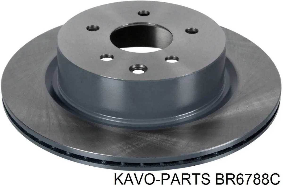 Задний тормозной диск Kavo Parts BR6788C цена, от 36.22 USD