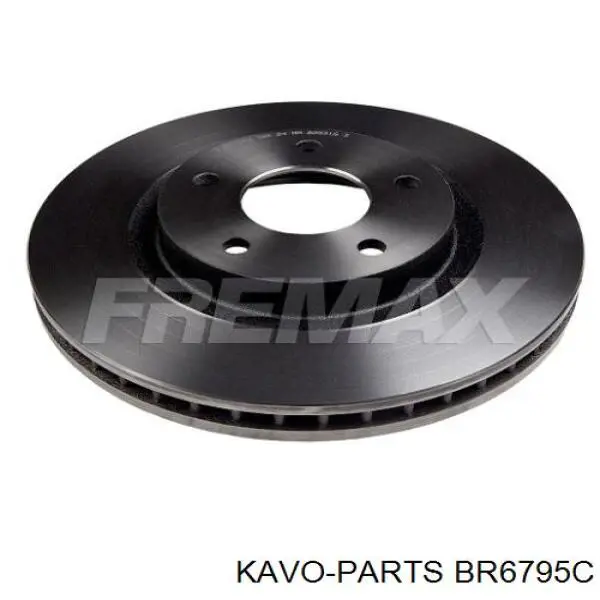 BR6795C Kavo Parts Диск тормозной передний